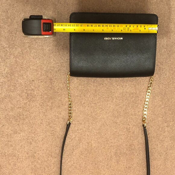 Michael Kors - Daniela Large Saffiano Leather Crossbody Bag - Picture 11 of 16